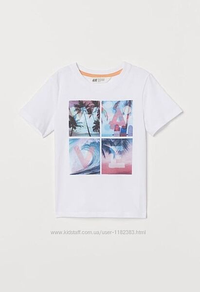 В наявності футболка h&m