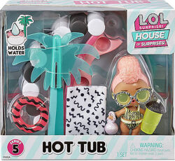 Набір із лялькою lol surprise omg house of surprises hot tub spa леді канік