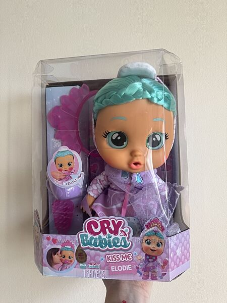 Інтерактивна Лялька Плакса Край Бебі, Cry Babies Kiss Me Princess Elodie  І