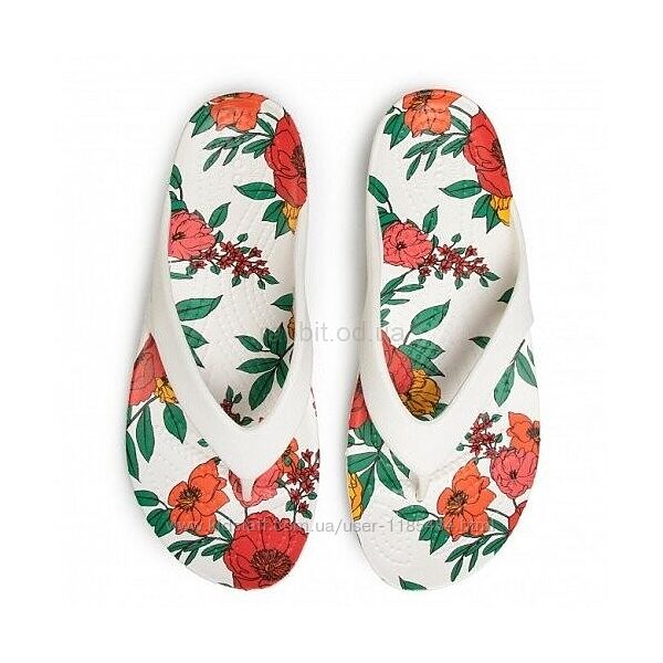 Crocs Kadee II Printed Floral Flip W6, 35-36 р. Оригінал