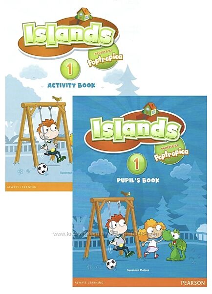 Комплект Islands 1 Pupils Book і Activity Book. Ідеальний стан