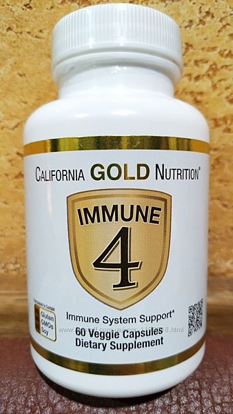 California Immune 4 Иммуне Витамин С Цинк Витамин D Селен Защита 60капс