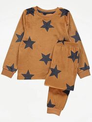 Пижама плюшевая флис для мальчика 210908 