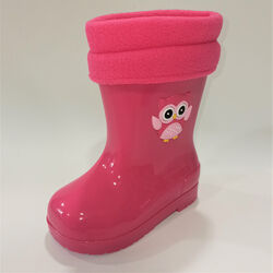 Гумові чоботи для дівчат, Flamingo код 1228 розміри 28