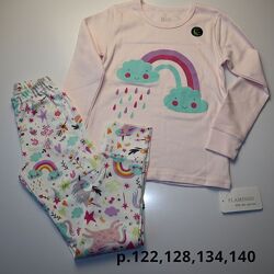 Детская пижамка для девочек р.122,128,134,140 в наличии.