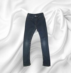 Тонкі вузькі джинси на дівчинку 6-7 років denim