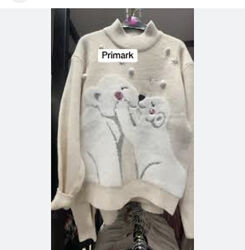 Новый тёплый свитер девочке 6-8 лет 