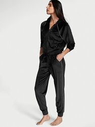 Черный бархатный спортивный костюм Victoria&acutes Secret оригинал 