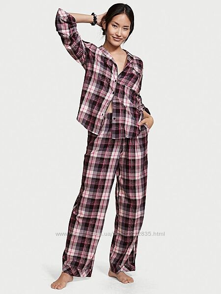 Мягкая фланелевая пижама Victoria&acutes Secret оригинал 