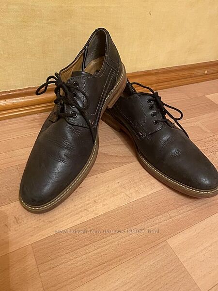 Стильные классические кожаные туфли fretz men gore tex shoes размер 43