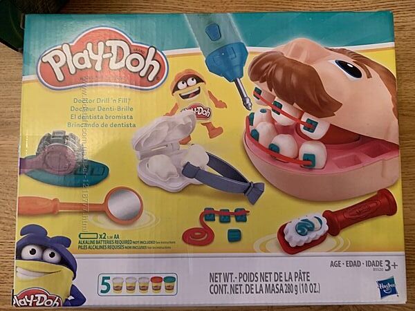 Пластилин Плей до Play-Doh Diggin Rigs Boomer the Fire Truck, Зубастик
