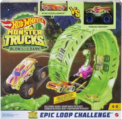 Ігровий набір  Монстер тракс Випробування петлею Hot Wheels Monster Trucks 