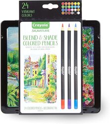 Маркеры Crayola Signature Pearlescent Paint,  Neon Markers, pencils 