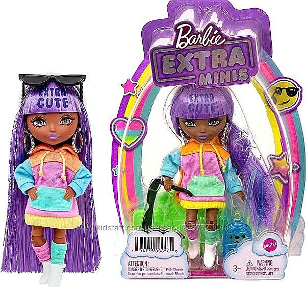 Лялька Barbie Extra Minis Lavender Lady Лавандова леді 7, Tie-Dye Jacket