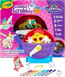 Crayola раскрашиваемые питомцы Карнавал   pets Scribble Scrubbie carnival 