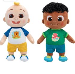 Мякі іграшки Кокомелон Cocomelon My Buddy JJ & My Friend Cody Plush
