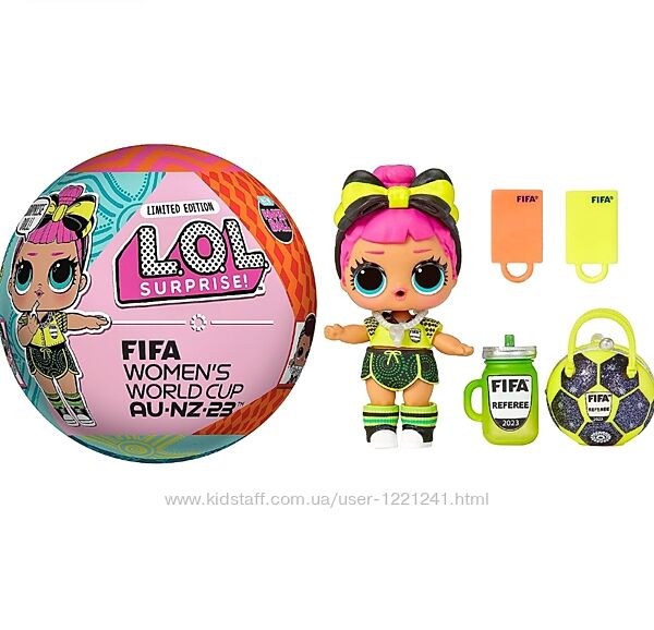 Ігровий набір Лол Фіфі LOL FIFA Women&acutes World Cup 2023 кулька Лол шар