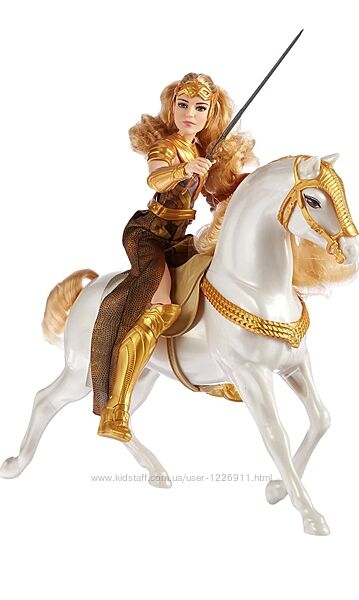 Лялька Королева Іпполіта з бойовим конем