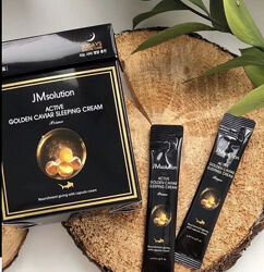 Ночной крем с экстрактом икры и золотом  JMsolution Active Golden Caviar Sl