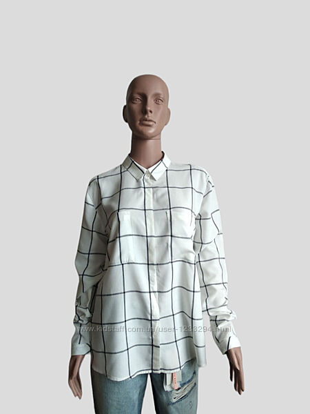 Женская рубашка в полоску Tom tailor размер М