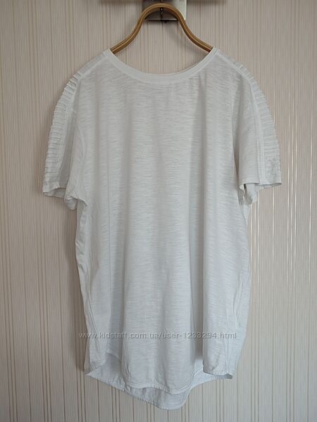 Женская белая футболка размер 52-54