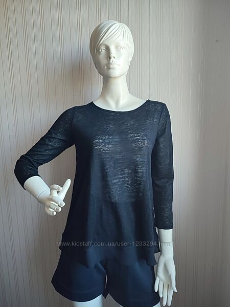 футболка довгий рукав, блуза розмір С 100льон