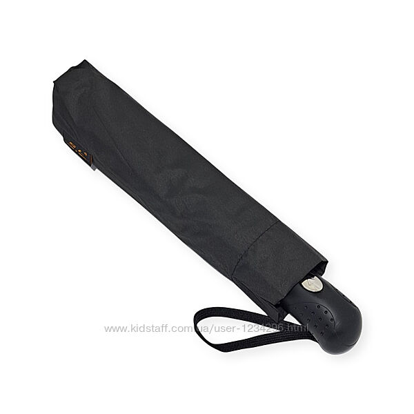 Чорна складна парасолька напівавтомат від фірми SL 21301