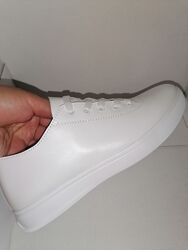 Кеди білі натуральна шкіра