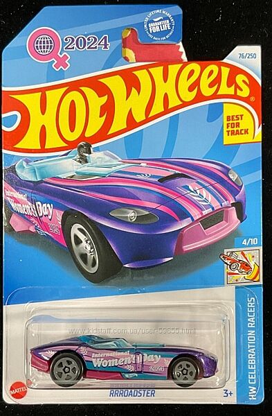 Машинка Hot Wheels 2024 Rrroadster Violet HW Celebration Racers