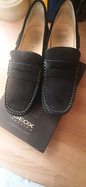 Туфли замшевые Geox