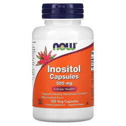 Інозитол, 500 мг, 100 капсул now foods