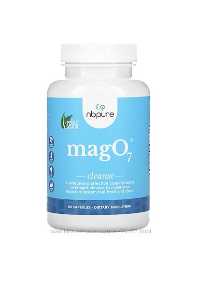 Mago7 - 90 капсул - магній для очищення та детоксикації травної системи