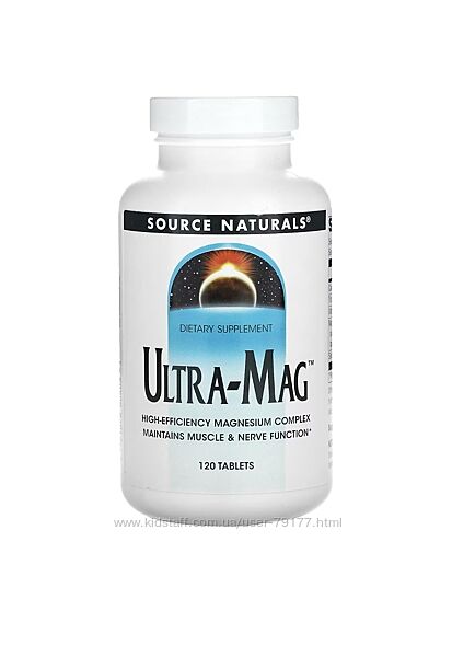 Ultra-mag - магній - 120 таблеток- ультрамаг
