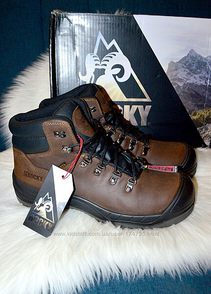 Мужские кожаные ботинки Rocky с Waterproof 44.5 размер Доставка
