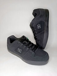 Чоловічі чорні кросівки кеди DC Pure 48 і 51 розмір