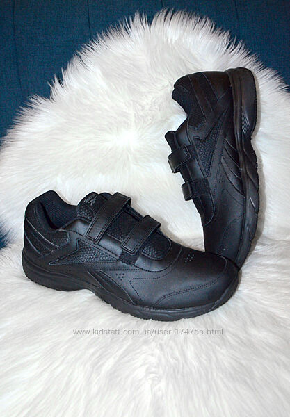 Чоловічі чорні шкіряні кросівки Reebok Men Work 48 розмір
