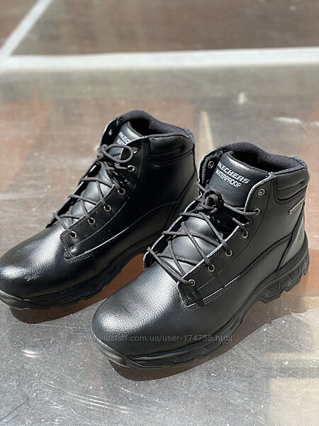 Чоловічі шкіряні хайкингові черевики Skechers Morson 48.5 розмір