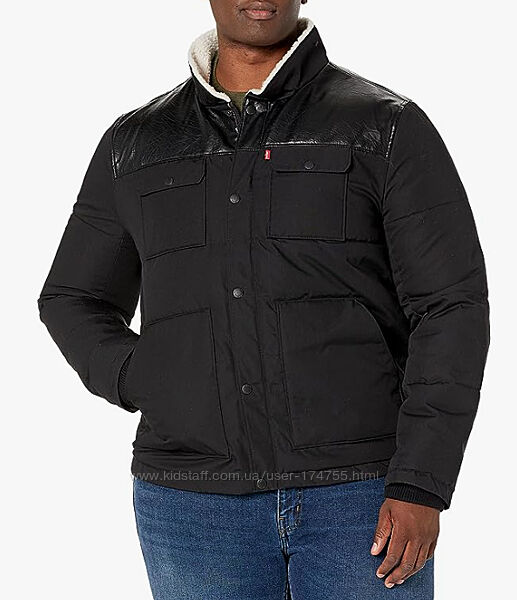Чоловіча утеплена куртка піджак Levis Quilted Mixed розмір L, XXL 