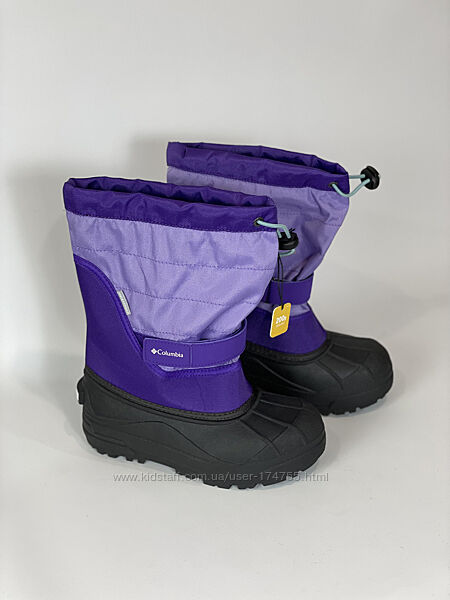 Дитячі зимові теплі чоботи Columbia Powderbug 34 розмір