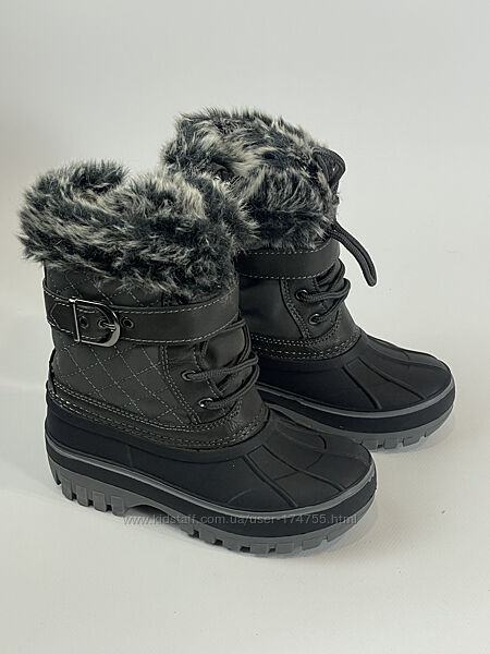 Дитячі зимові термо чоботи снігоходи Kamik 27 розмір