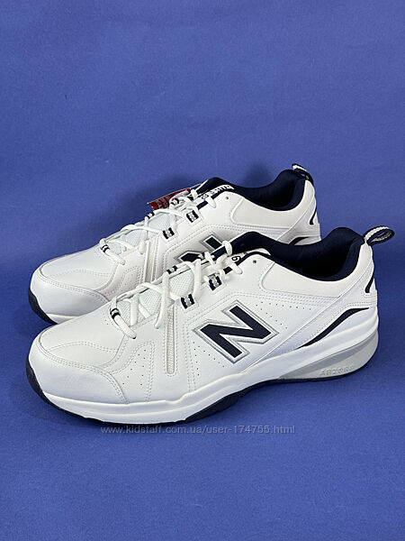 Чоловічі білі шкіряні кросівки New Balance 608 розмір 51