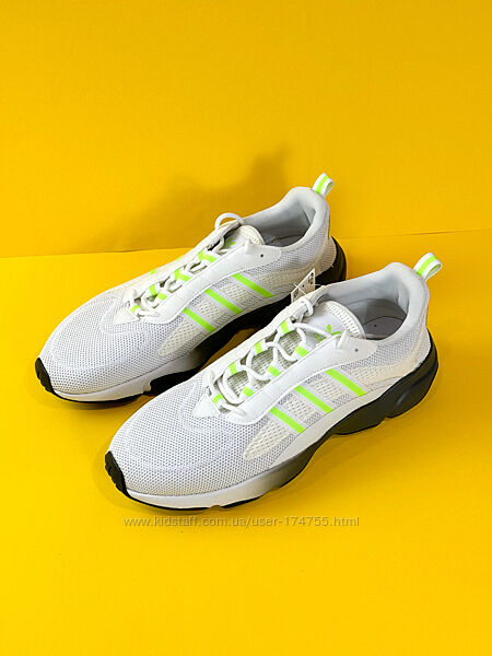 Чоловічі легкі літні білі кросівки Adidas Haiwee 46 розмір
