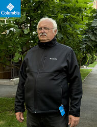Чоловіча легка куртка дощовик Columbia Ascender Softshell - 1X та XXL