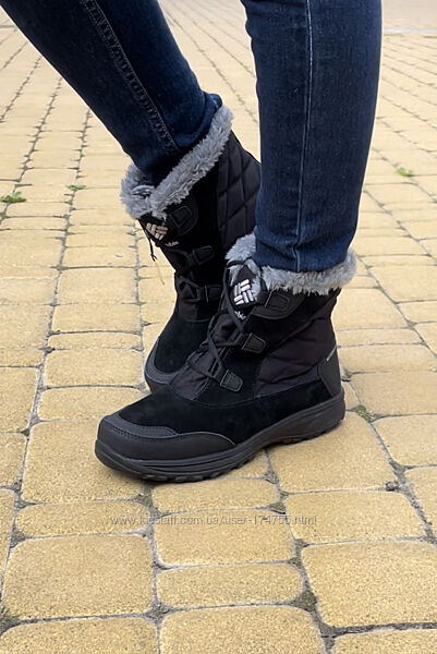 Жіночі шкіряні зимові чоботи Columbia 38, 39.5, 40.5, 41, 42,43 розмір