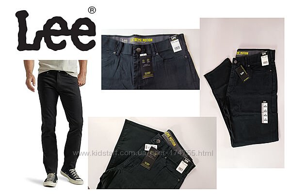 Джинси Lee Extreme Motion Athletic Fit 34, 36, 40 розмір
