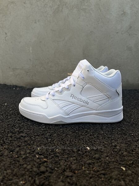 Шкіряні демі кросівки хайтопи Reebok Royal. Оригінал.