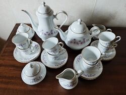 Чайно-кавовий сервіз на 8 персон 22 предмети Kutahya Porselen