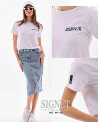 Юбка жіноча джинсова  бренд Signet