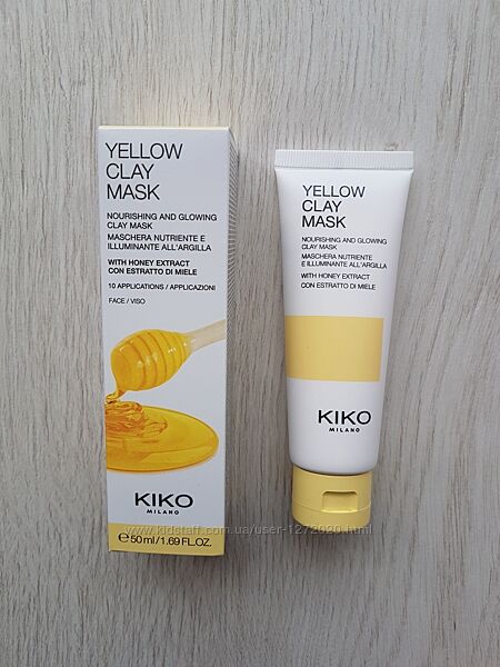Маска Kiko yellow clay mask