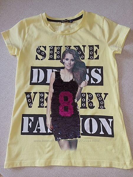 Туніка футболка для дівчинки р.134-140